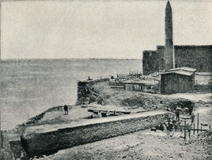 De Naald zoals hij viel in Alexandrië, 1877, 1910 door Unbekannt