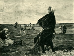 De nettenreparateurs, 1887-1889, 1908 door Unbekannt