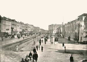Nevski Prospekt, St. Petersburg, Rusland
