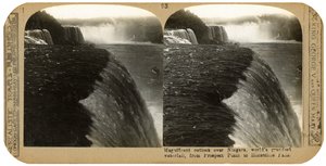 De Niagara Watervallen, van Prospect Point tot Horseshoe Falls door Unbekannt