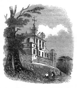 Het observatorium in Greenwich