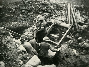 Het offensief aan het Cambrai-front: Een merkwaardig incident van de slag, 1919