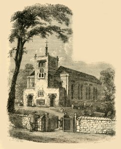 De oude kapel, Highgate, 1830, c1876