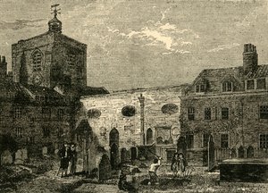 De Oude Kerk van St. James, Clerkenwell door Unbekannt