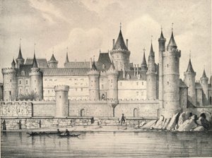 Het Oude Louvre in 1670, 1915