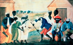 De oude plantage, 1800