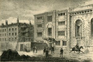 Het Oude Postkantoor, in Lombard Street, rond 1800, c1872 door Unbekannt