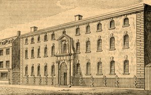 Het oude South Sea House door Unbekannt