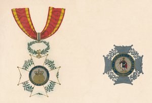 De Orde van Sint-Ferdinand van Spanje, 19e eeuw door Unbekannt