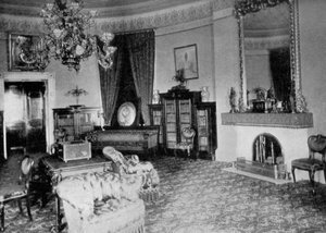 De Ovale Zitkamer in het Witte Huis, Washington DC, VS, 1908 door Unbekannt