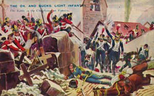 De Ox. En Bucks. Lichte Infanterie. De Slag in het Kerkhof bij Vimiero, 1808, 1939