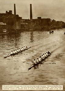 De Oxford en Cambridge Bootrace, Londen