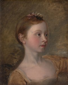 De dochter van de schilder Mary 1750-1826, midden 19e eeuw door Unbekannt