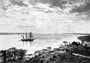 De Paraná-rivier, Zuid-Amerika, 1895 door Unbekannt