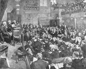 De Parnell Onderzoekscommissie, maart 1889, 1901 door Unbekannt