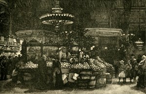 De Markt van de Mensen, 1898 door Unbekannt