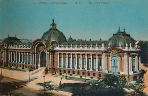 Het Petit Palais, Parijs, ca. 1920 door Unbekannt
