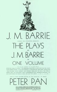 De toneelstukken van J.M. Barrie in één volume, 1928 door Unbekannt