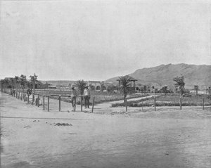 Het Plaza, El Paso, Texas, VS, c1900 door Unbekannt