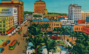 Het Plaza. San Diego, Californië, ca. 1941