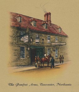 The Pomfret Arms, Towcester, Northants, 1939 door Unbekannt