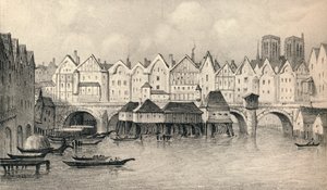 De Pont Notre-Dame in 1560, 1915