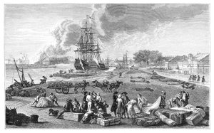 De haven van Rochefort