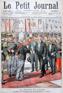 De President van de Republiek Frankrijk in Rome, 1904