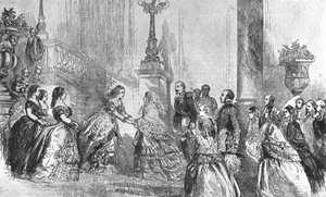 Het eerste bezoek van de Prins van Wales aan Frankrijk, 1855 door Unbekannt
