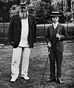 De Prins van Wales en WG Grace, 1911 1951