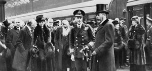 De Prins van Wales op weg naar Australië, 1920 door Unbekannt
