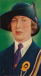De Prinses Royal, voorzitter van de Girl Guide Association, 1935 door Unbekannt