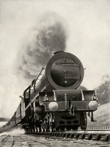 De Princess Royal, een 4-6-2 type sneltrein op het L.M.S. systeem, 1935
