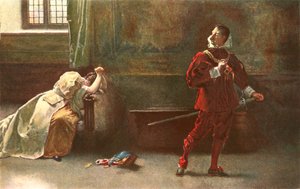 De ruzie, c1902 door Unbekannt