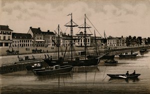 De kade door Unbekannt