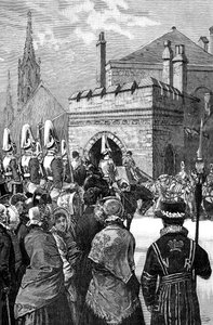 De koningin opent het parlement, 1846, 1900