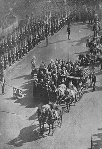 Het Bezoek van de Koningin aan Ierland, 1900 door Unbekannt