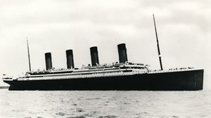 De RMS Titanic vertrekt uit Southampton, 10 april 1912 door Unbekannt
