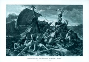 Het vlot van de Medusa, 1900 door Unbekannt