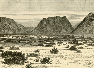 De Ras Sufsafeh Sinaïberg, 1890 door Unbekannt