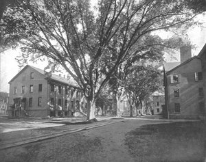 De Leeszaal en Schatkamer, Yale College, New Haven, Connecticut, VS, ca. 1900 door Unbekannt