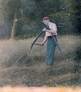 De maaier, ca. 1900 door Unbekannt
