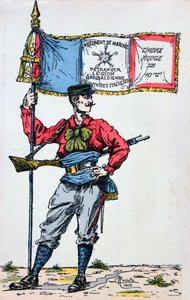 De Roodhemden, Legion Garibaldienne, 1915 door Unbekannt