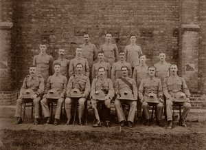 De Regimentspolitie van de 1e Royal Munster Fusiliers, Rangoon, Birma, 1913 door Unbekannt