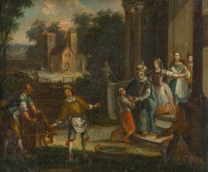 De terugkeer van de verloren zoon door Unbekannt