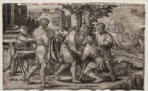 De Terugkeer van de Verloren Zoon, 1500s door Unbekannt