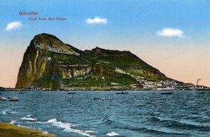 De Rots van Gibraltar, 1945 door Unbekannt
