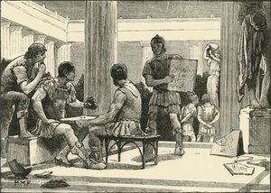 De Romeinen in Korinthe, 1890