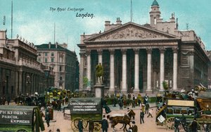 De Koninklijke Beurs, Londen, ca. 1910