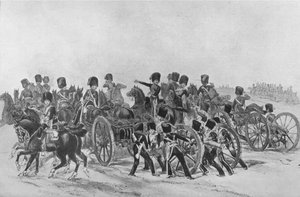De Koninklijke Rijdende Artillerie, 1846 1909 door Unbekannt